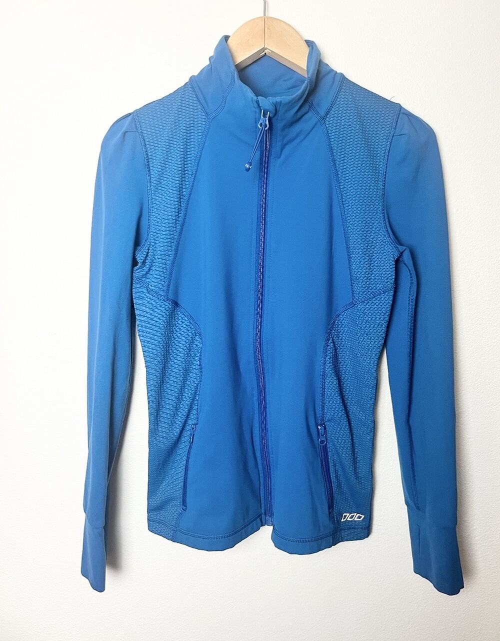 Lorna Jane LJ Full Zip Athletic Jacket Women’s Sz Large Blue Active Activewear